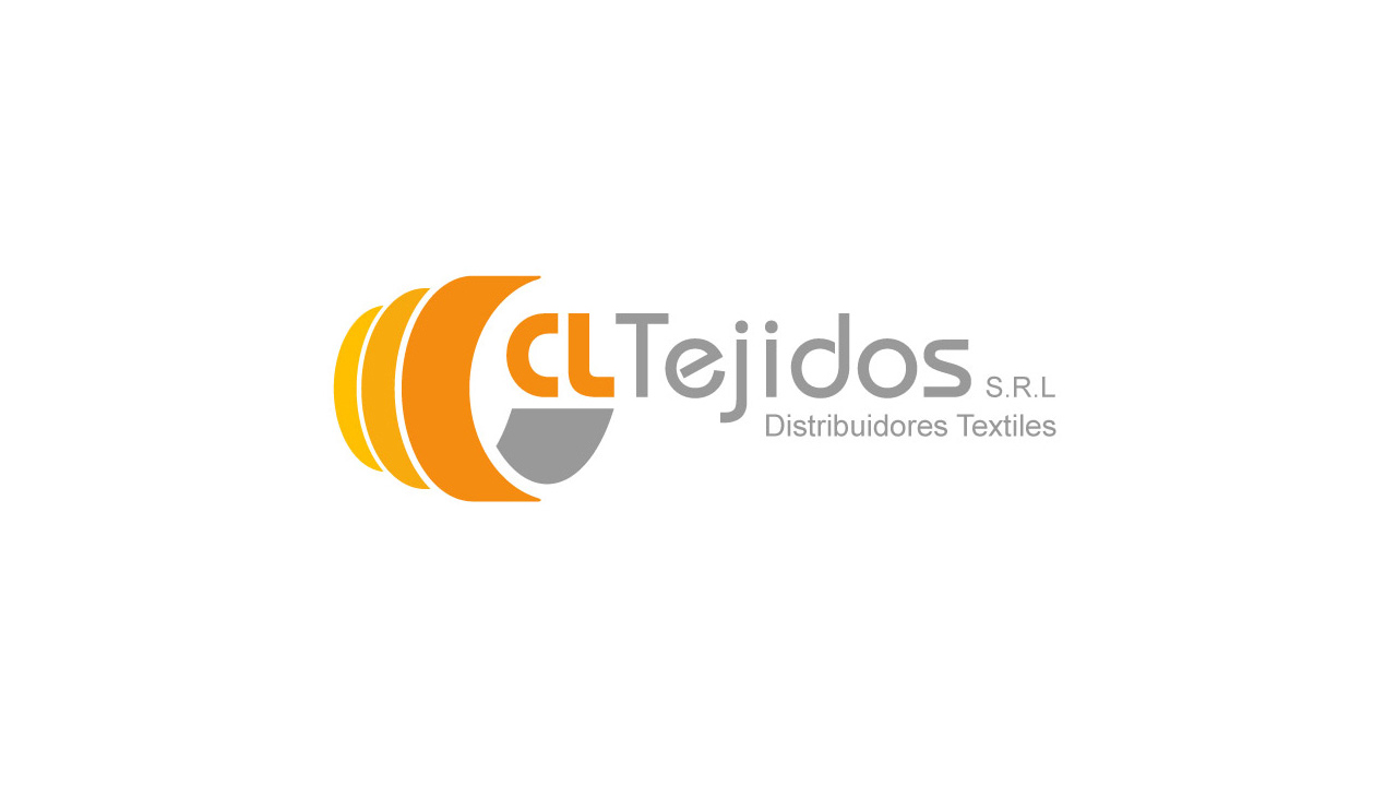 Brand logo design for CL Tejidos
