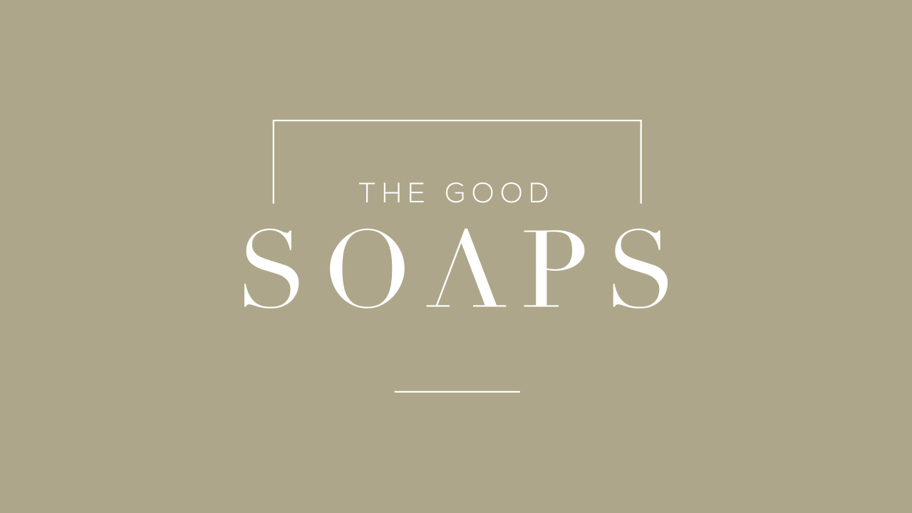 Brand logo design for The Good Soaps